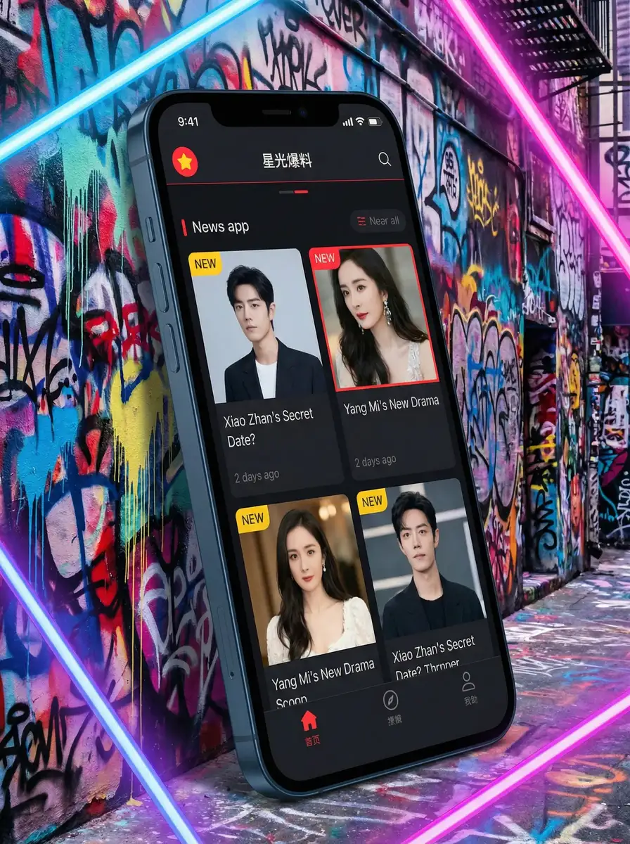 糖心官网 APP界面展示 - 掌上吃瓜神器